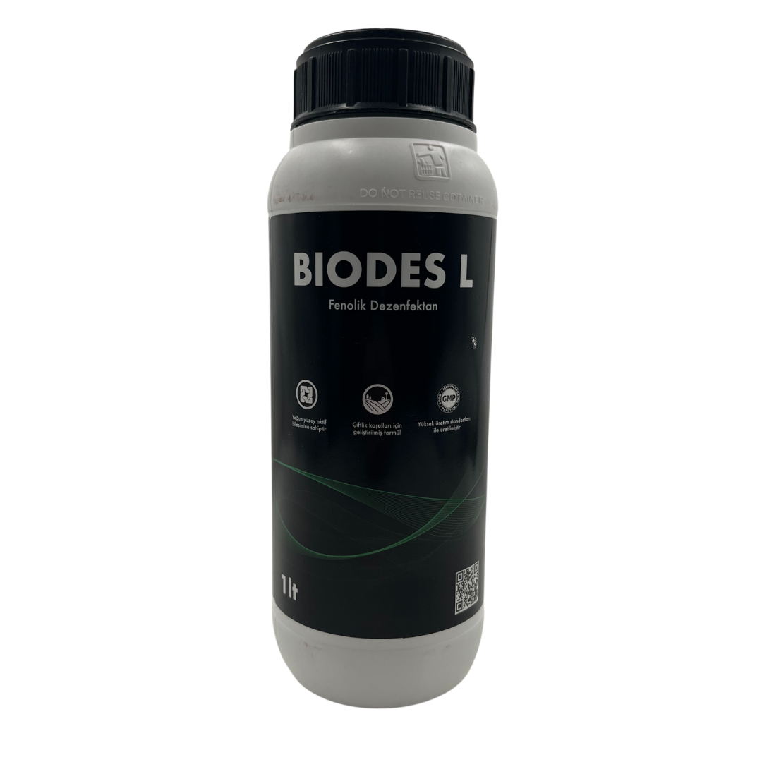 Biodes-L Dezenfektan - Ayak Hijyen Ürünü - 1 LT (Kripto - Koksidios)