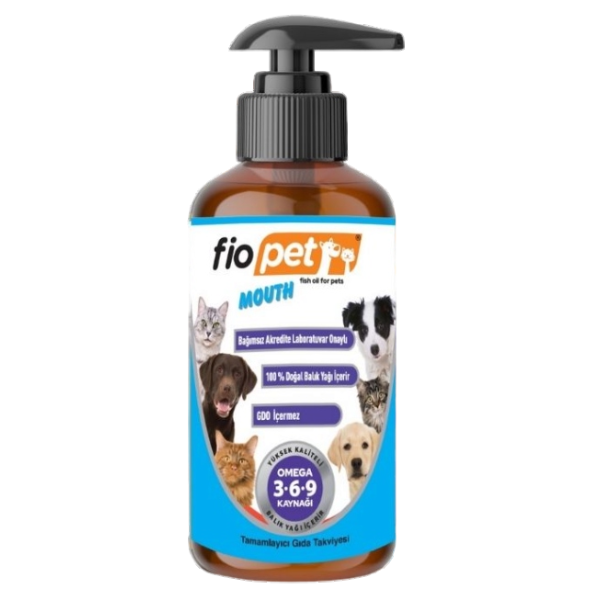 Fiopet Mouth Balık Takviyesi Yağı 65 ML
