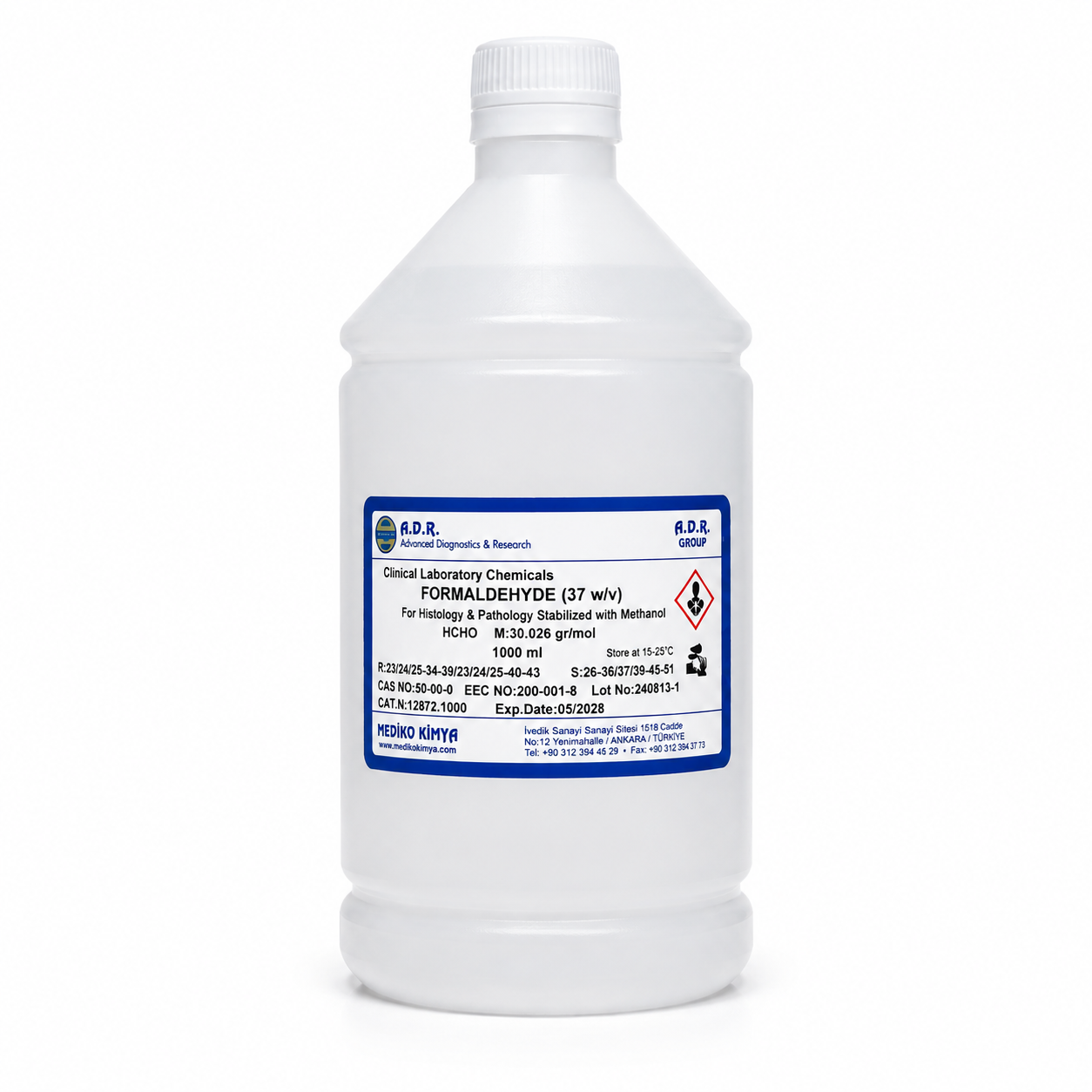 Formaldehit %37 - 1 LT