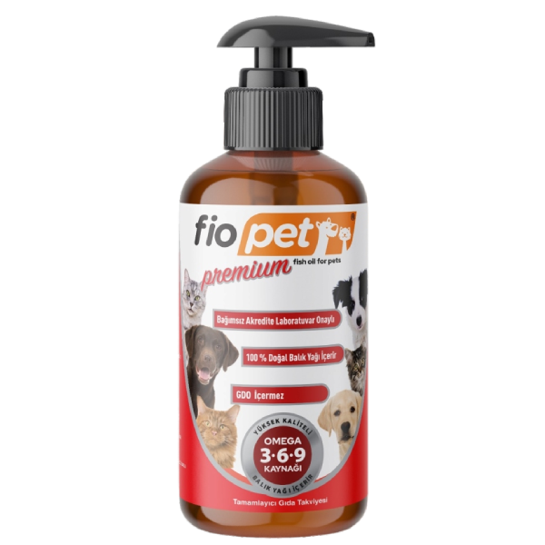Fiopet Premium Balık Yağı Takviyesi 65 ML