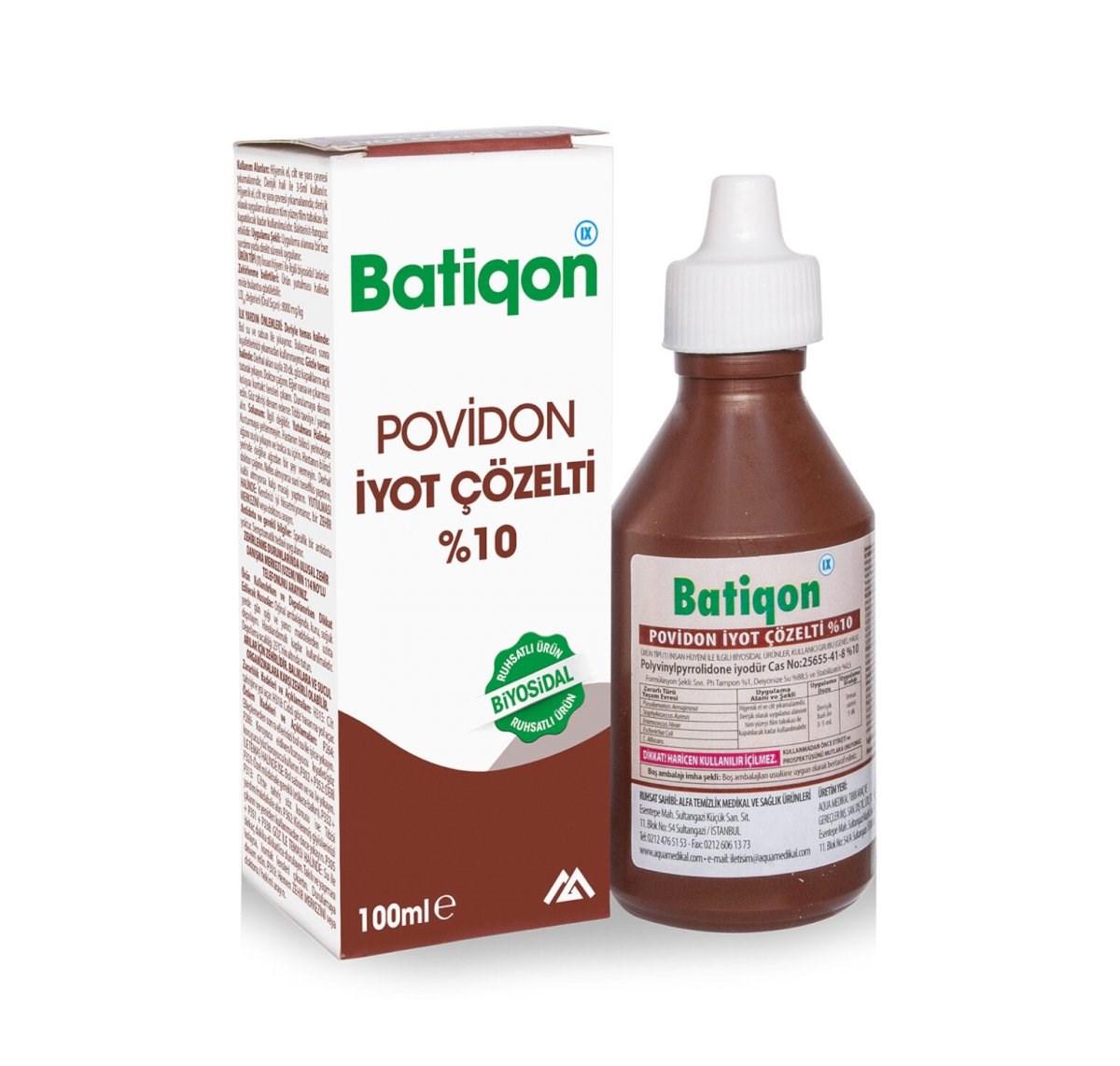 Aqua Batikon Antiseptik Solüsyon Sprey 100 cc | Aqua Batikon Antiseptik  Solüsyon Sprey 100 cc Ürünleri ve Uygun Fiyatları | gzmedikal.com