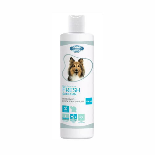 BİYO DERMACURE FRESH 250 ML  Deodorantlı Köpek Bakım Şampuanı 