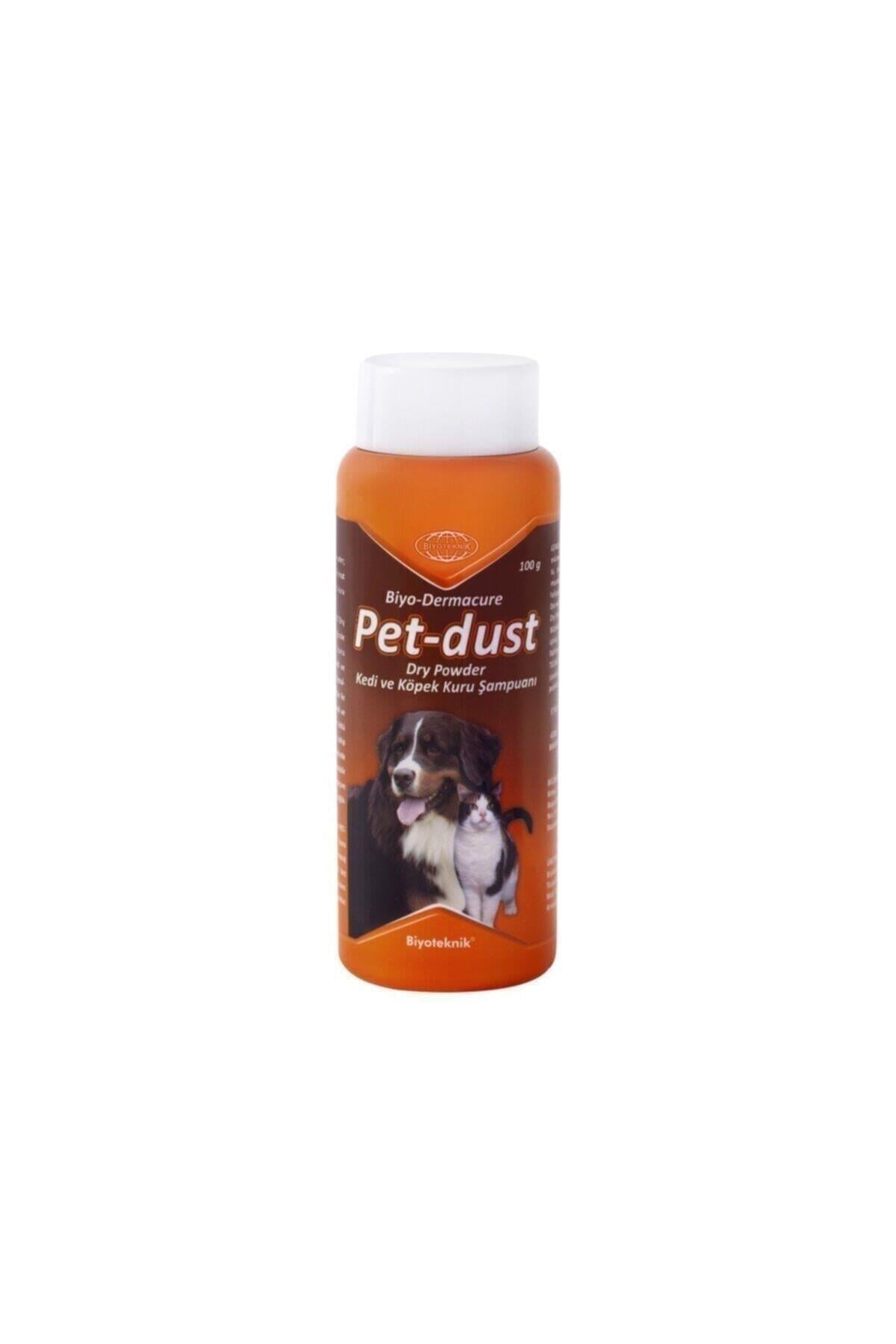 Biyo-Dermacure PET-DUST Dry Powder 100 Gr Kedi ve Köpek Kuru Şampuanı