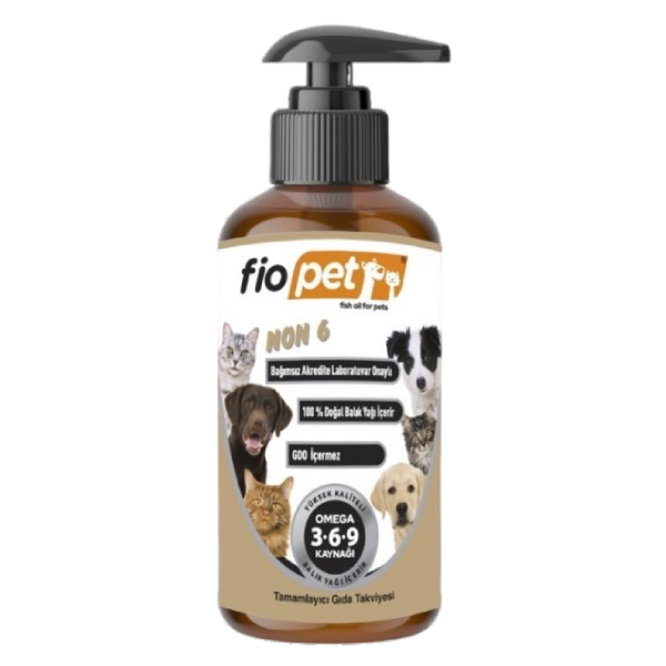 Fiopet Non-6 Balık Yağı Takviyesi 65 ML