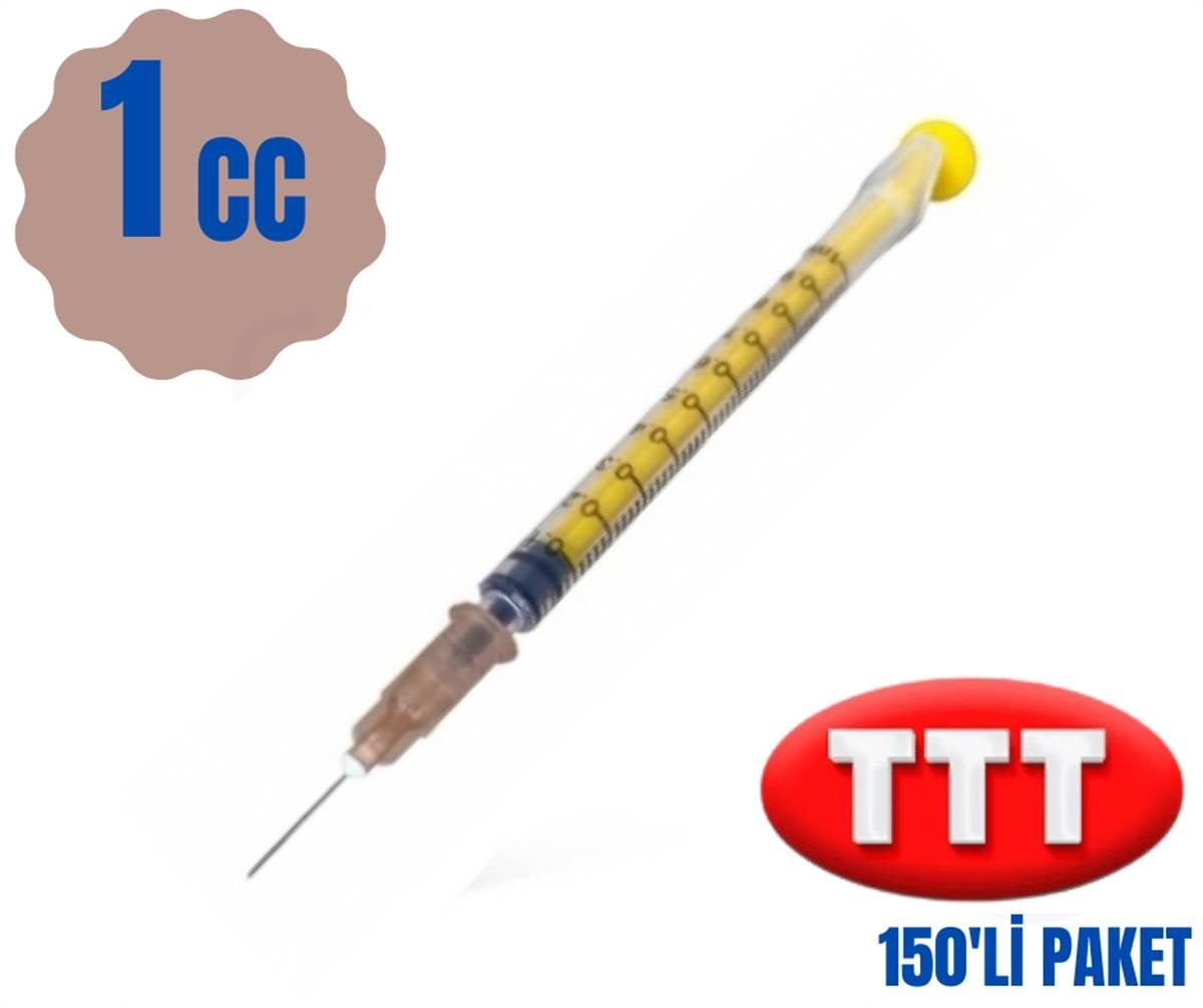 TTT İnsilün Enjektörü 1 CC - 150'li Paket