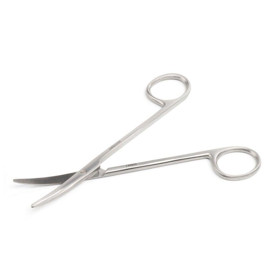 Kruuse  Veteriner Makas. 14,5 cm. 5,5 K/K . Eğri. Avrupa Kalite
