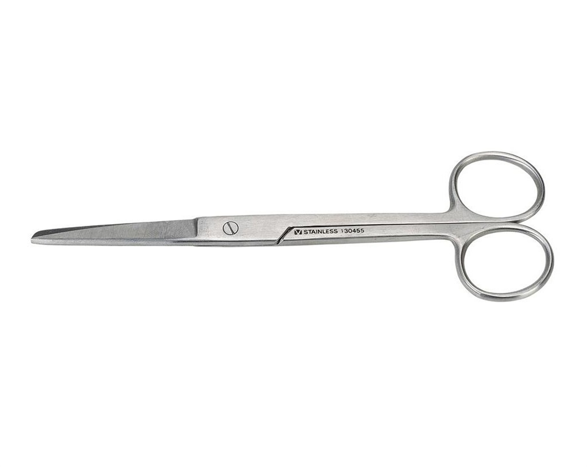 Kruuse  Veteriner Makas. 16 cm. K/S. Düz