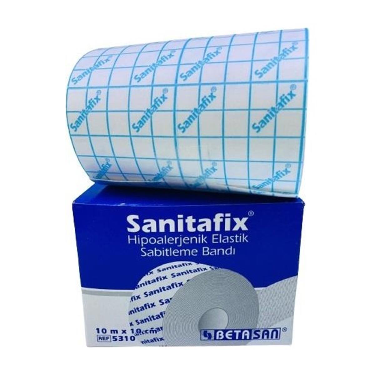 Sanitafix 10x10 Hiporalerjenik Esnek Tıbbi Flastir