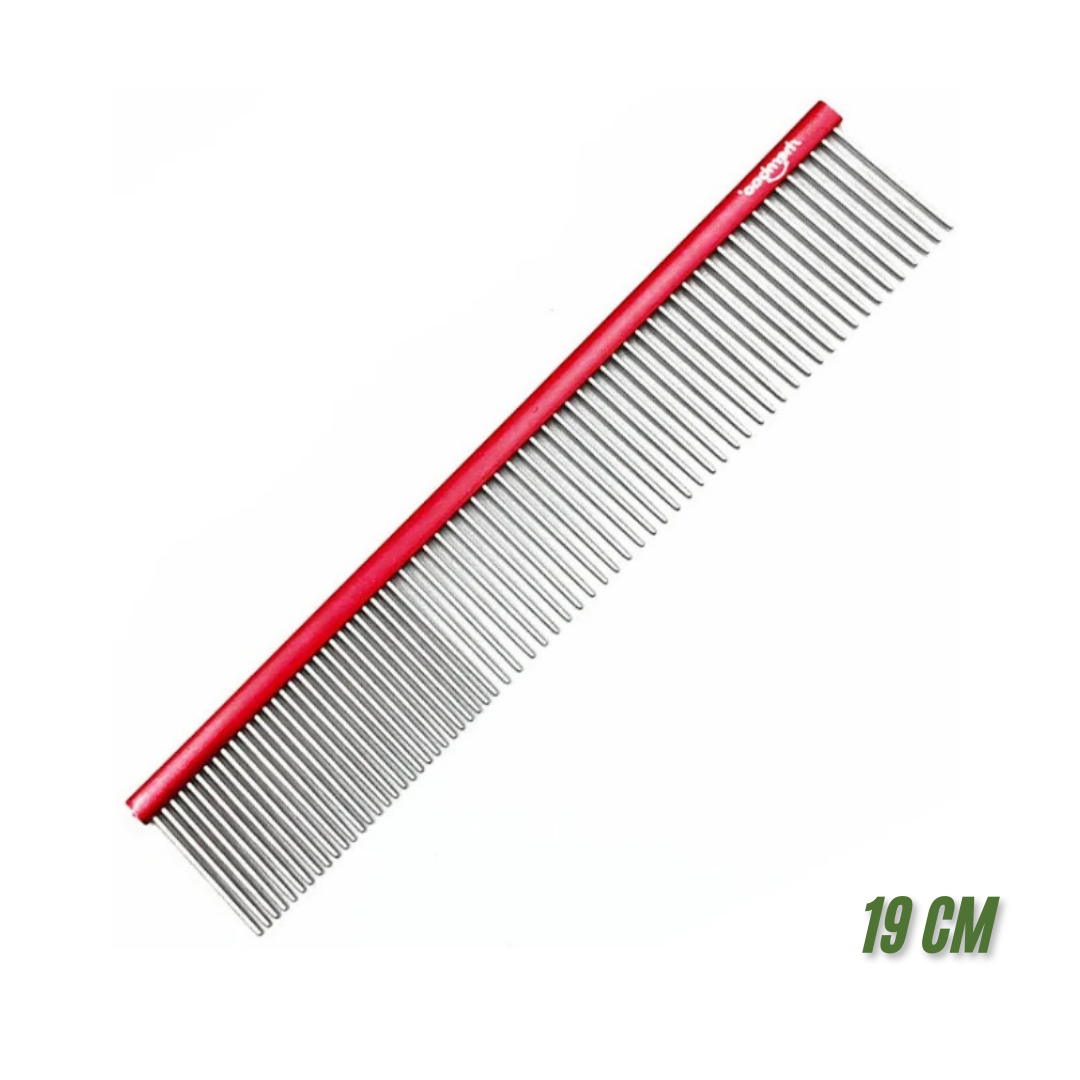 SHERNBAO Çelik Tarak 19 cm  (Kırmızı)