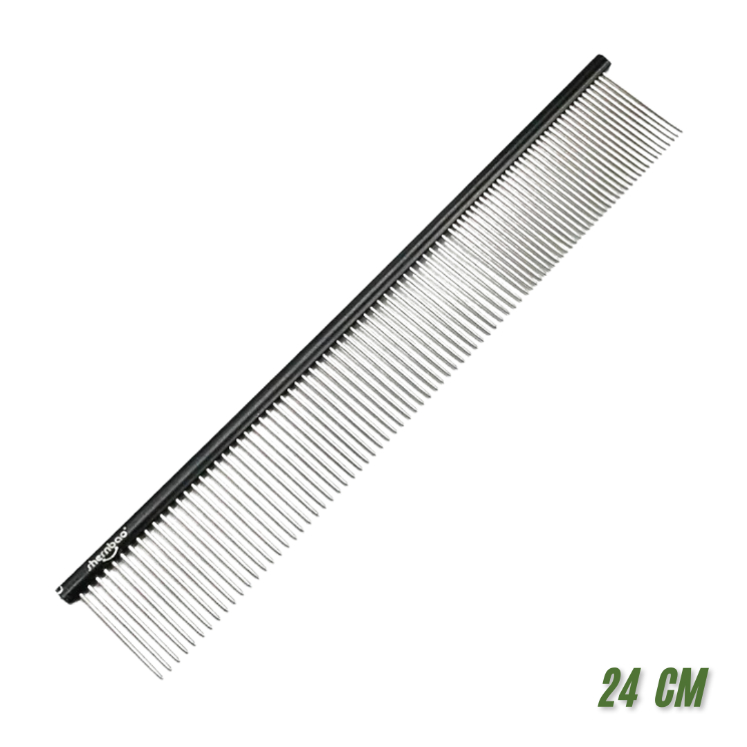 SHERNBAO Çelik Tarak  24 cm  (Siyah)