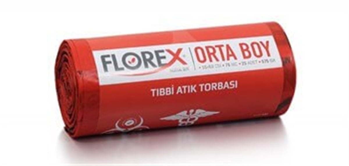 Tıbbi Atık Torbası (Poşeti) 55 CM*65 CM (orta boy)