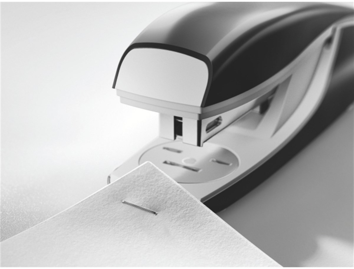 Zımbalayıcı Leitz 5562 Stil, 30 yaprak Metal, Saten siyah