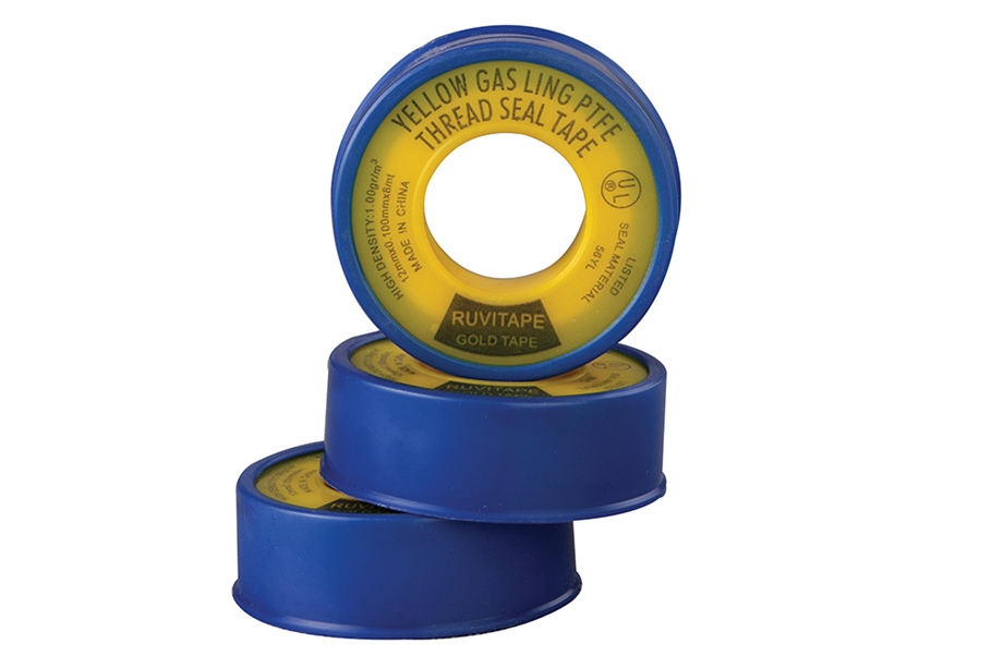 PTFE Gazlar için Basınca, Isıya Dayanıklı Bant-RUVITAPE 10'lu