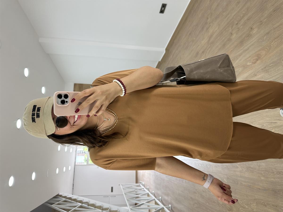 %100 Modal Takım-Camel