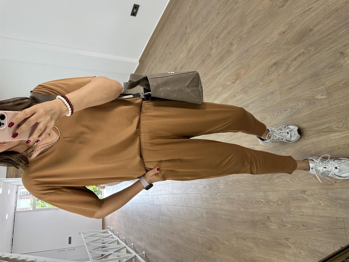 %100 Modal Takım-Camel