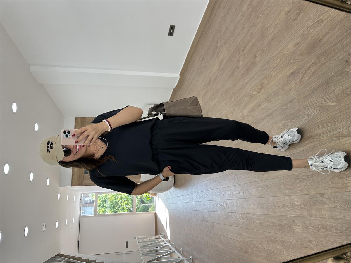 %100 Modal Takım-Siyah