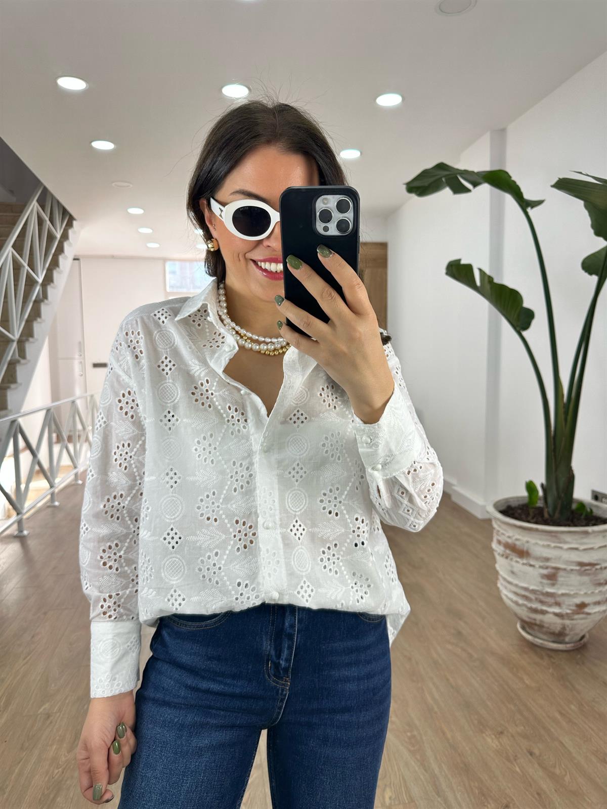 %100 Pamuk Fisto Gömlek