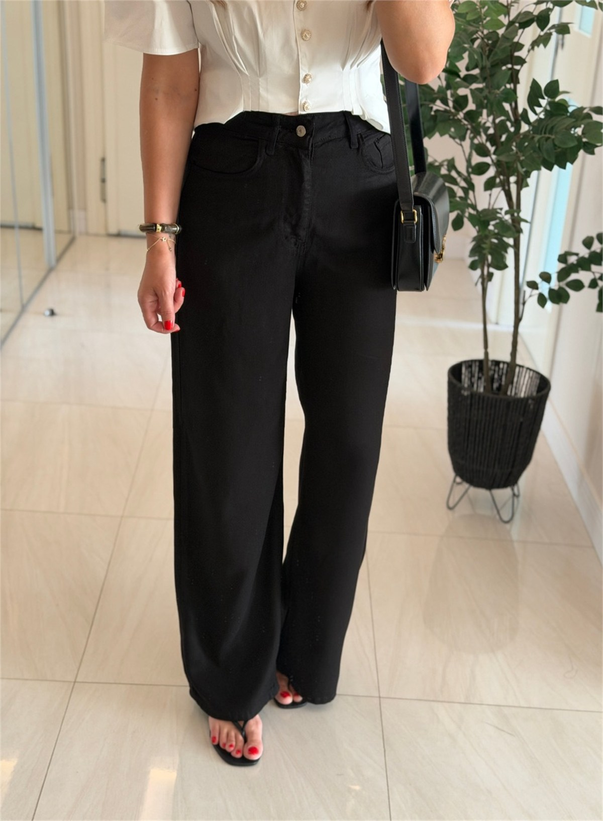 Premium Tensel Jean - Siyah