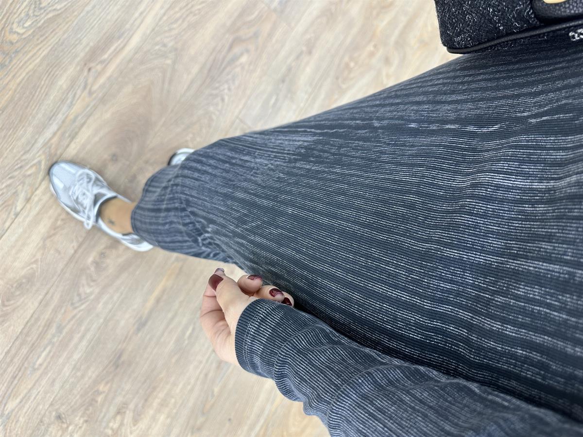 Asit Yıkama Full Likralı Elbise