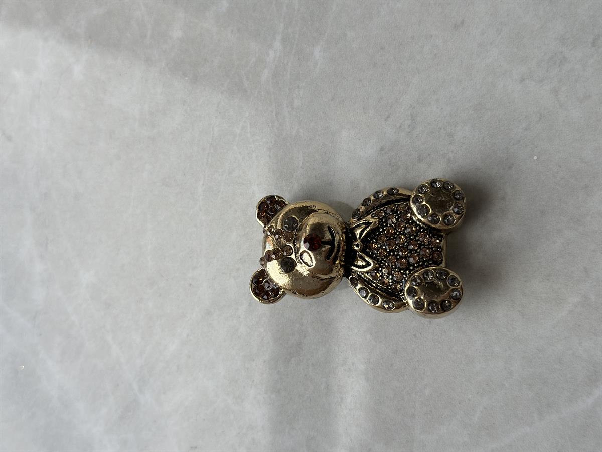 Ayıcık Tasarım Taşlı Broş