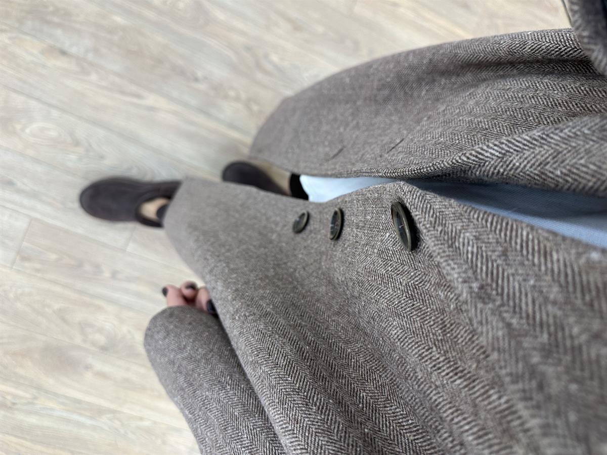 Balıksırtı Blazer Kaban 