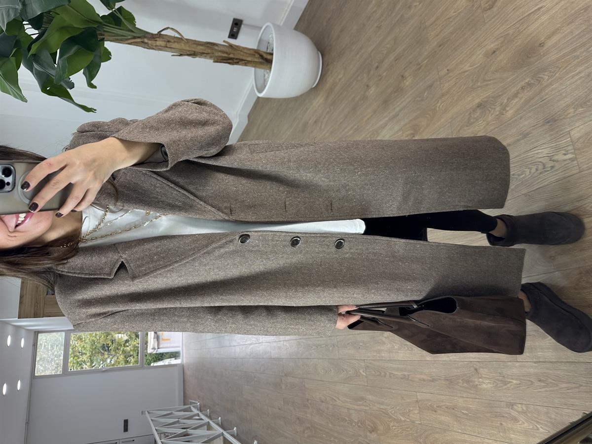 Balıksırtı Blazer Kaban 