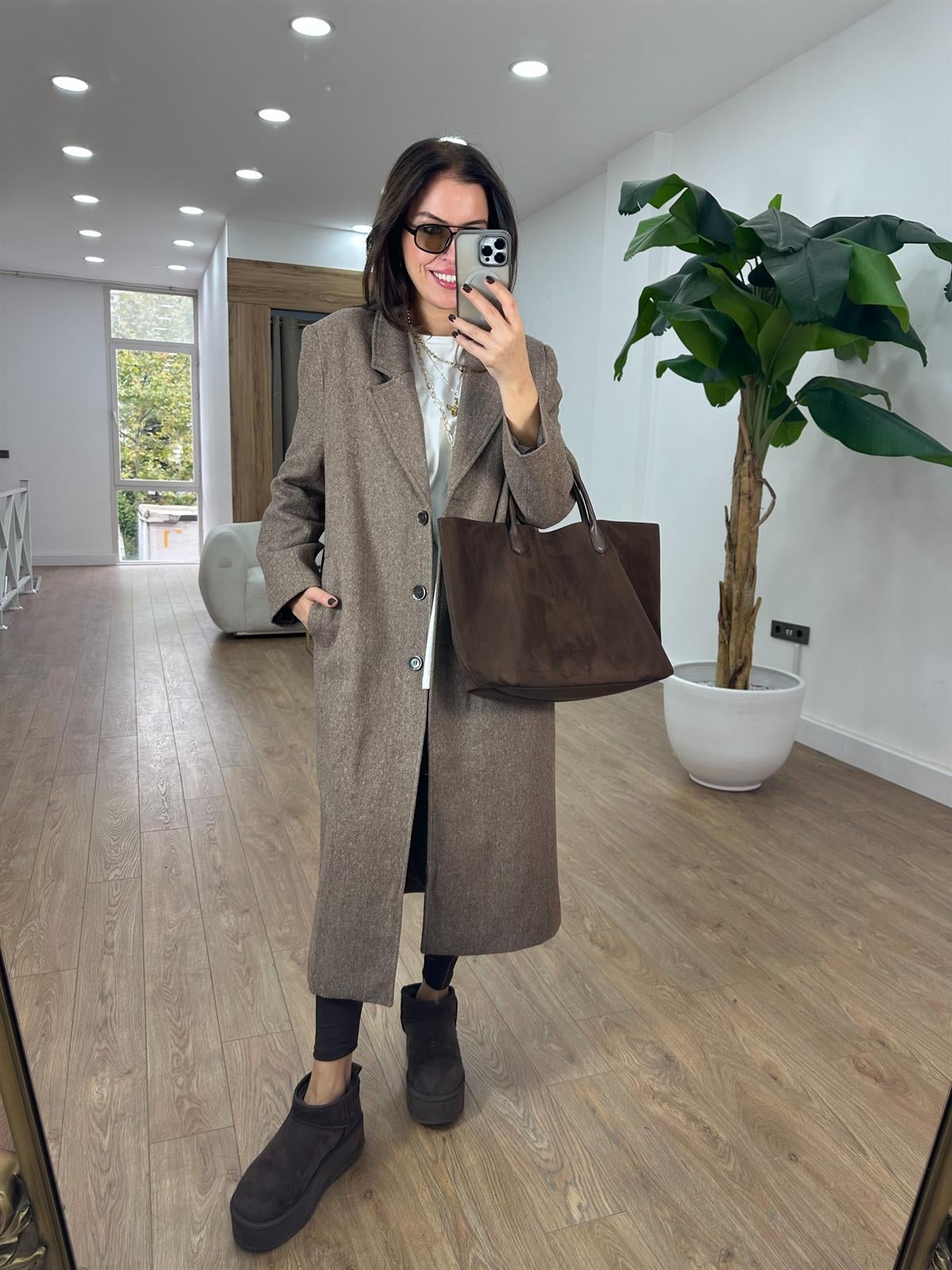 Balıksırtı Blazer Kaban 