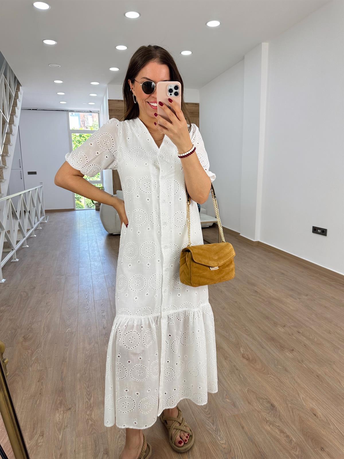 Balon Kol Fisto Elbise