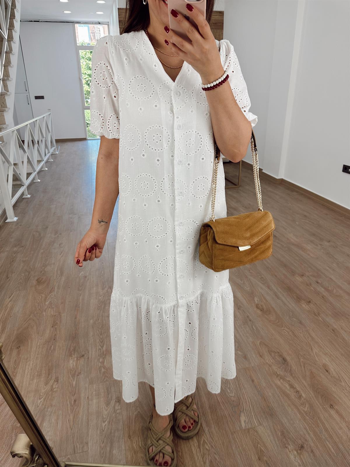 Balon Kol Fisto Elbise