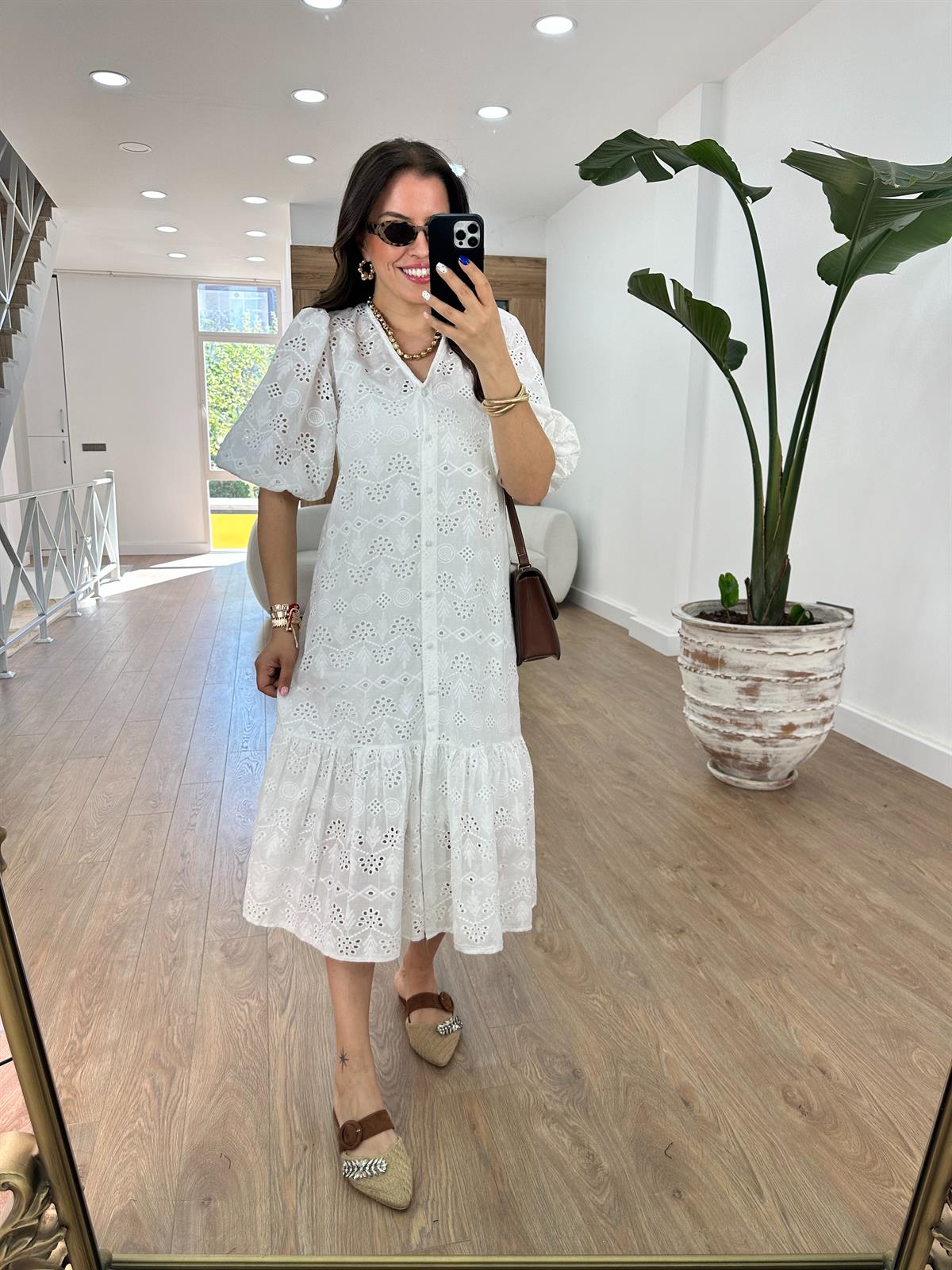 Balon Kol Fisto Elbise