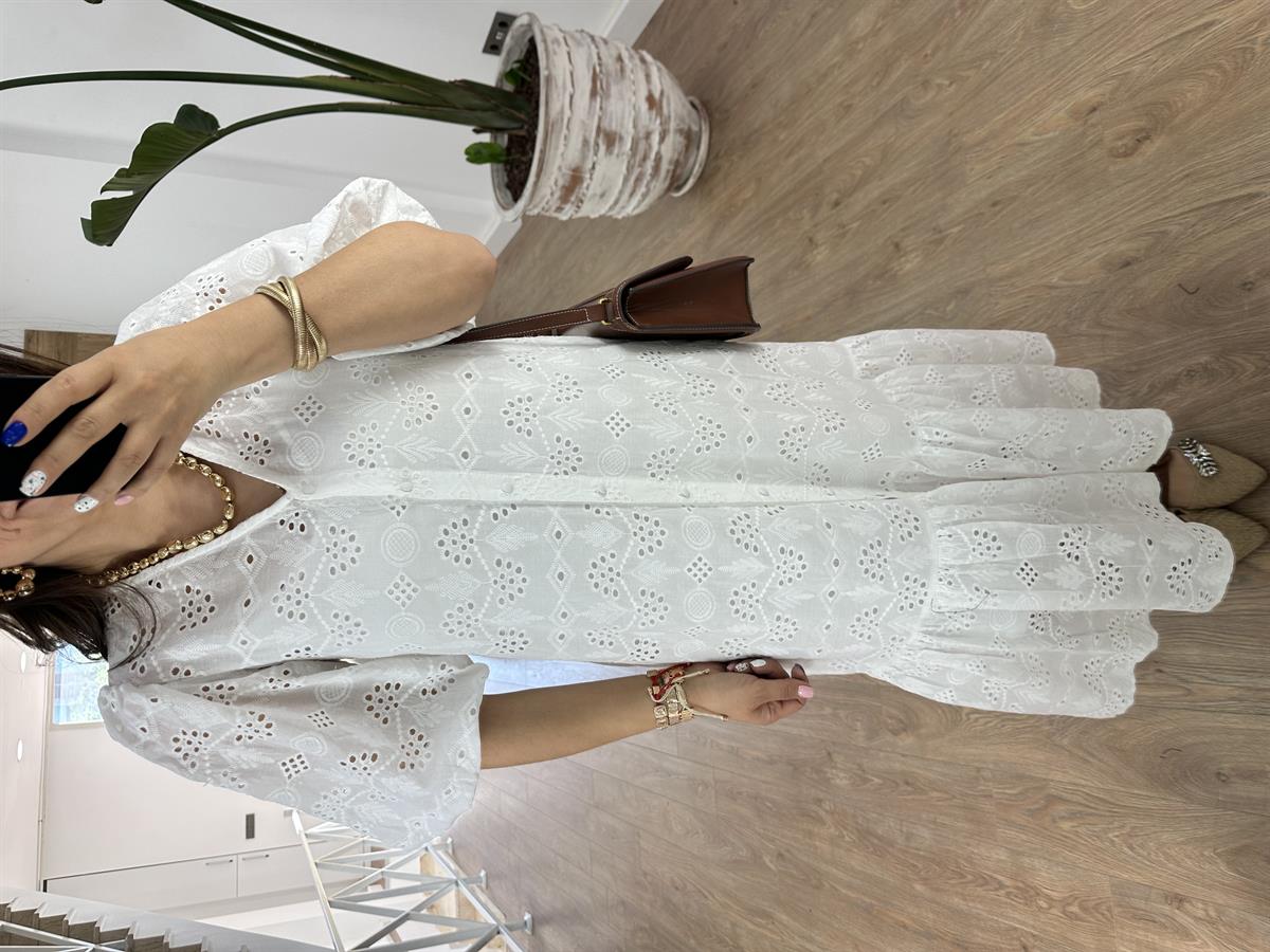 Balon Kol Fisto Elbise