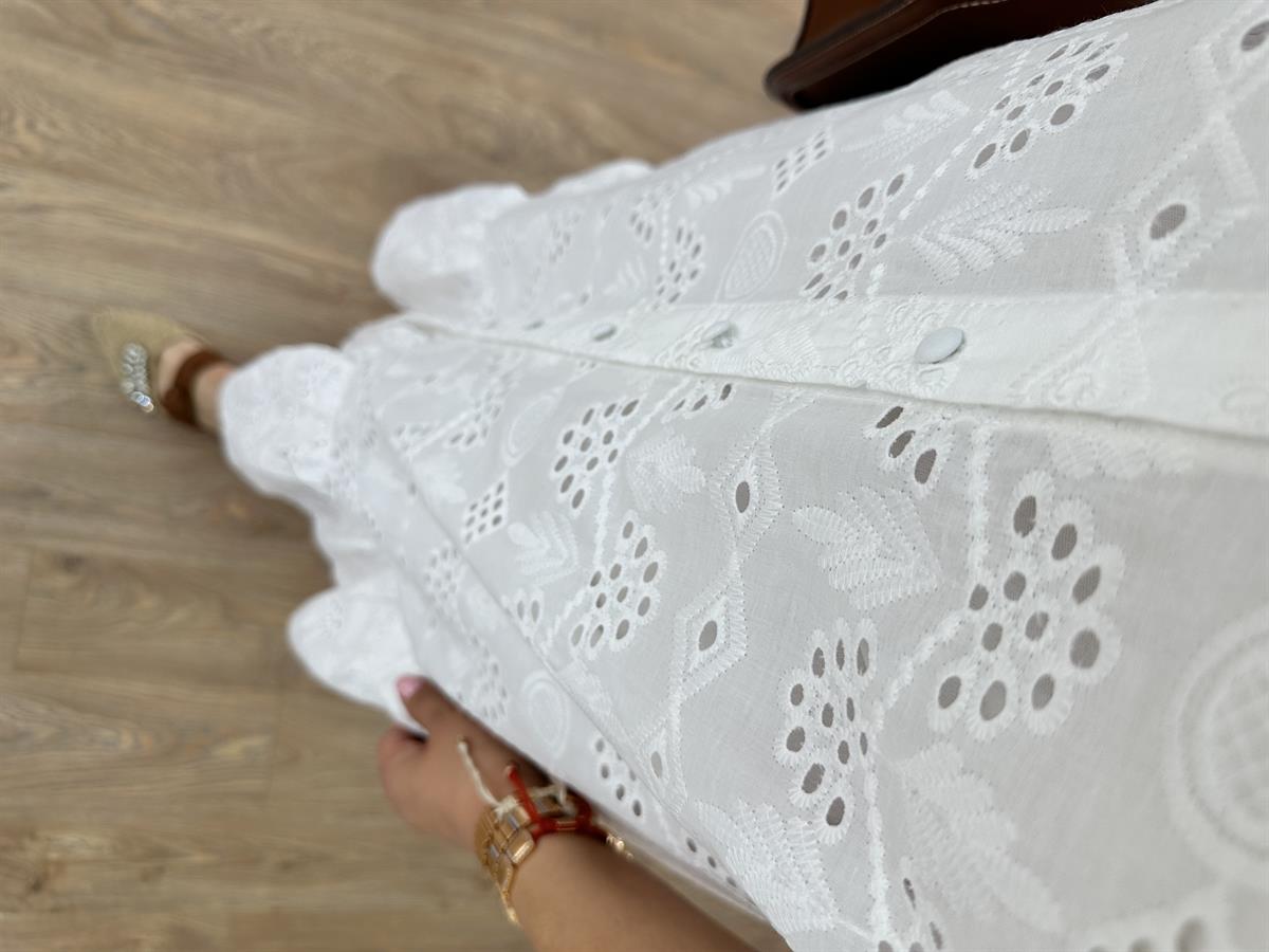 Balon Kol Fisto Elbise