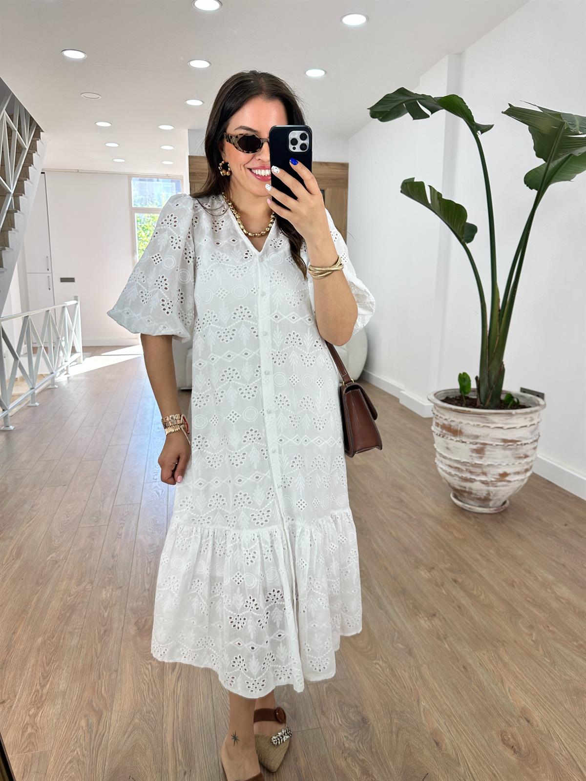 Balon Kol Fisto Elbise