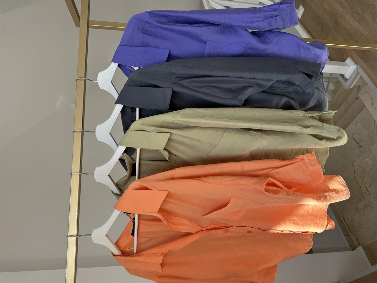 Basic Salaş Tnsel Gömlek-Antrasit