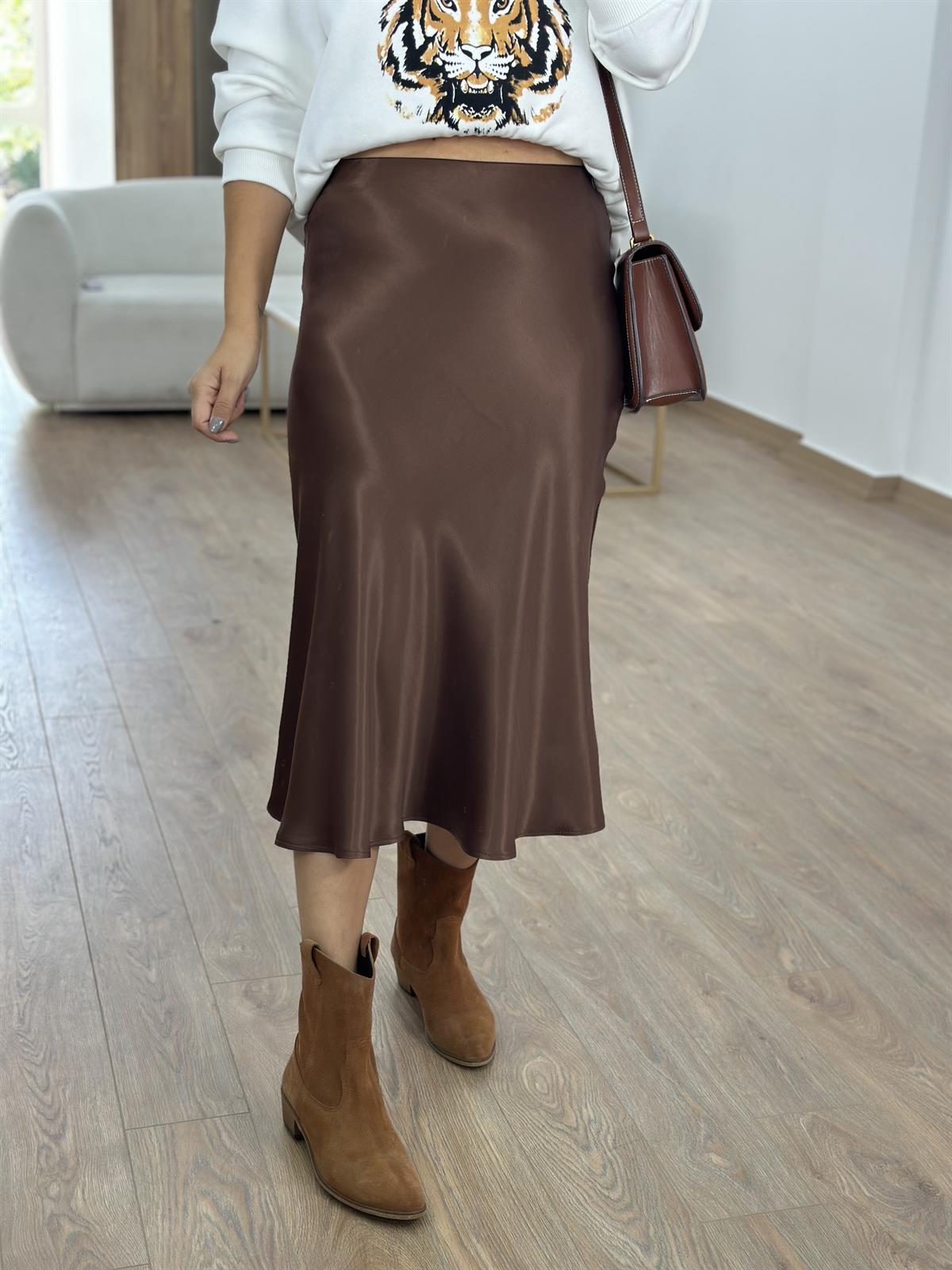 Beli Lastikli Saten Etek