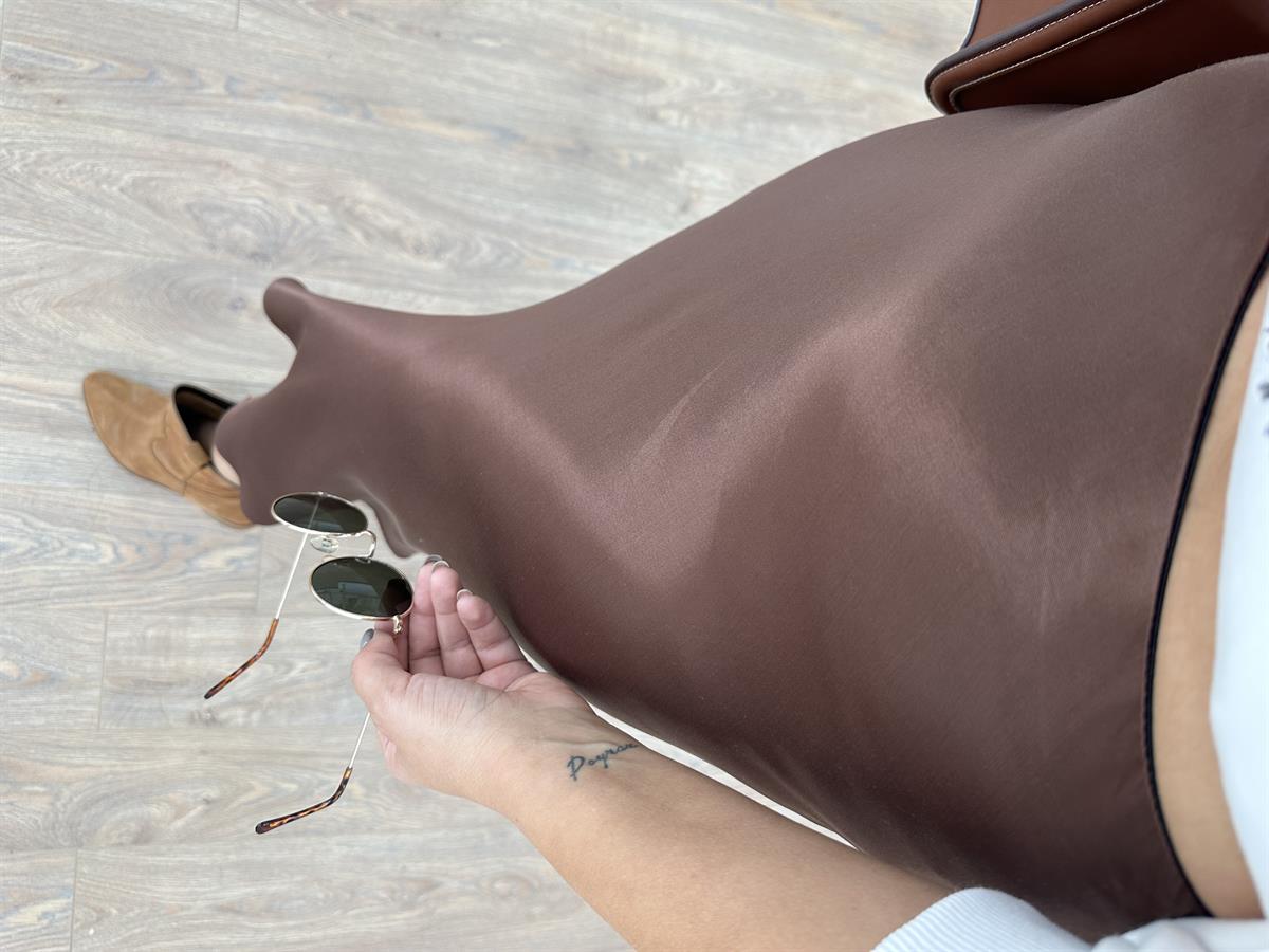 Beli Lastikli Saten Etek