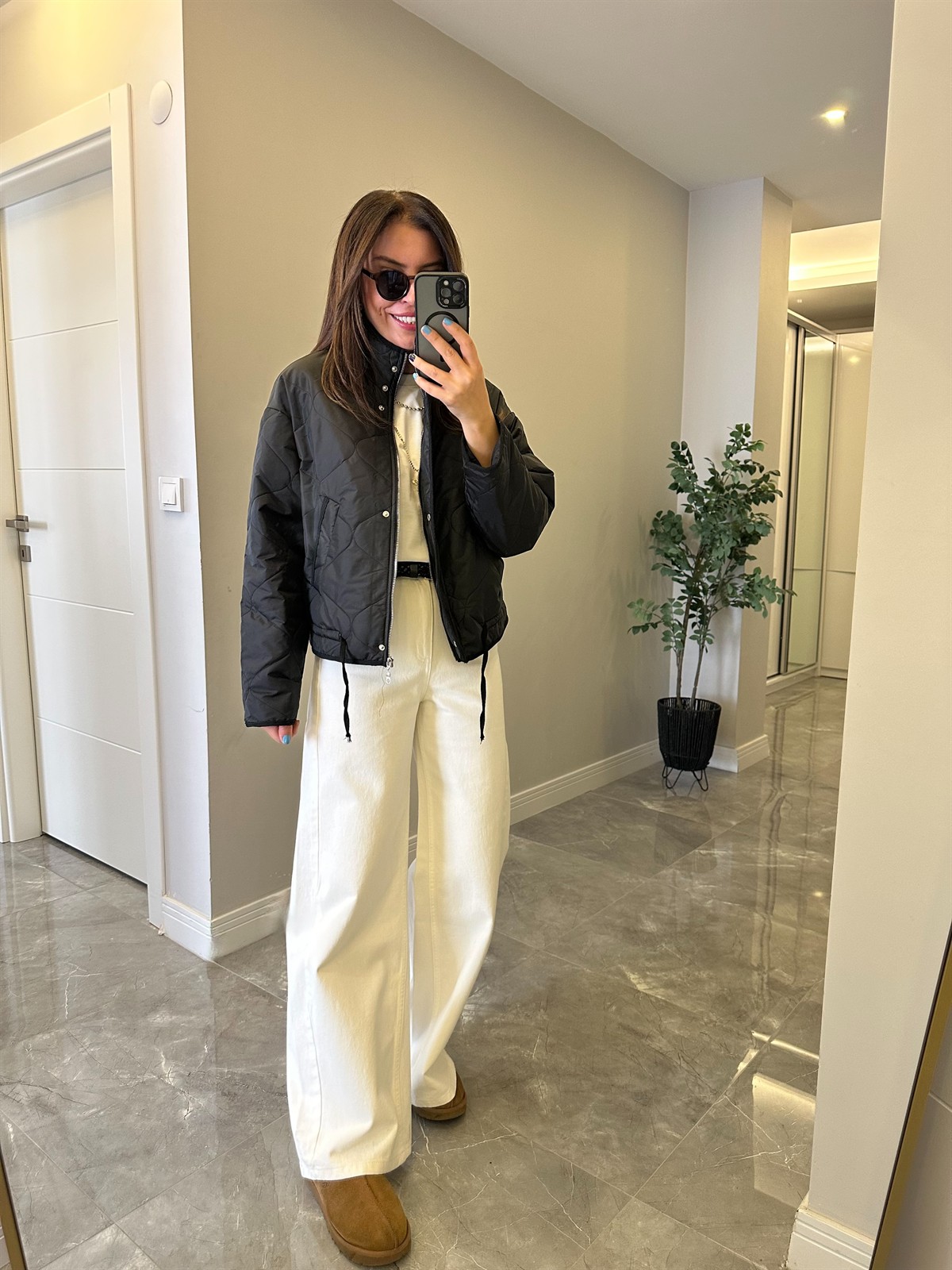 Bol Paça Baggy Jean - Ekru