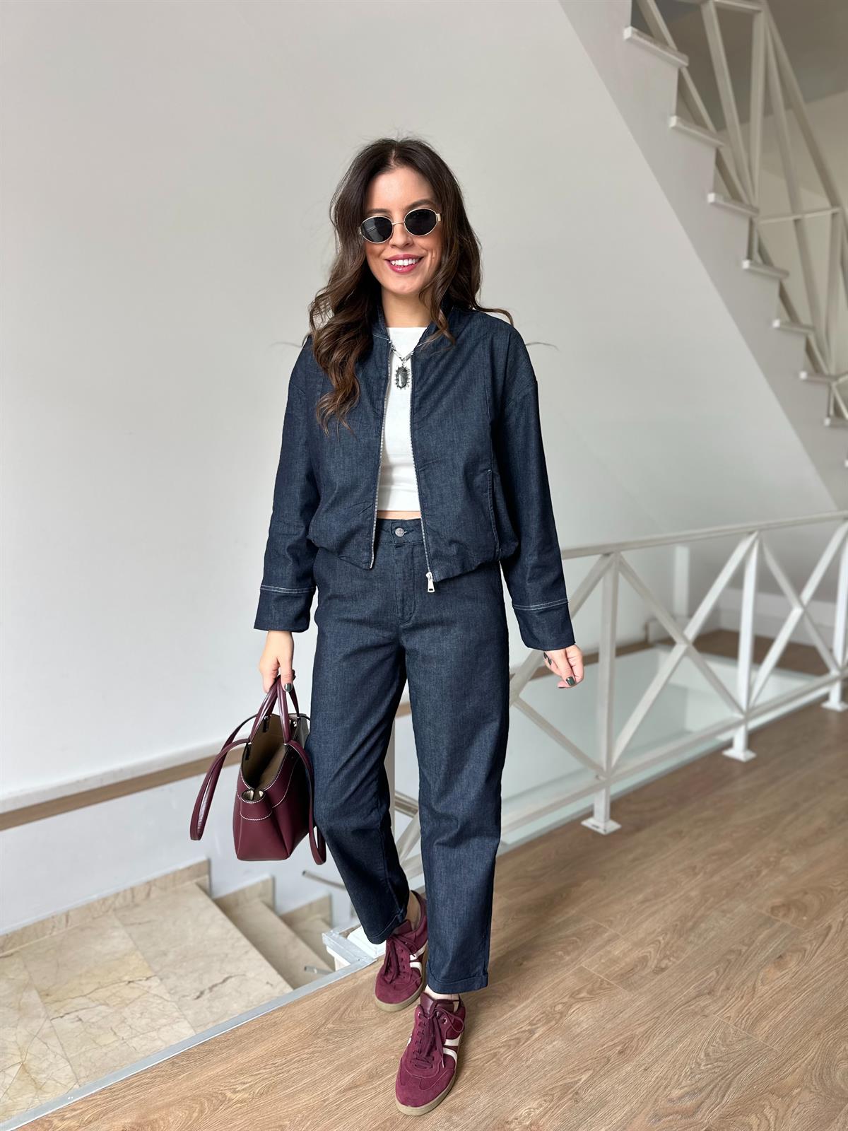 Bomber Gabardin Takım 