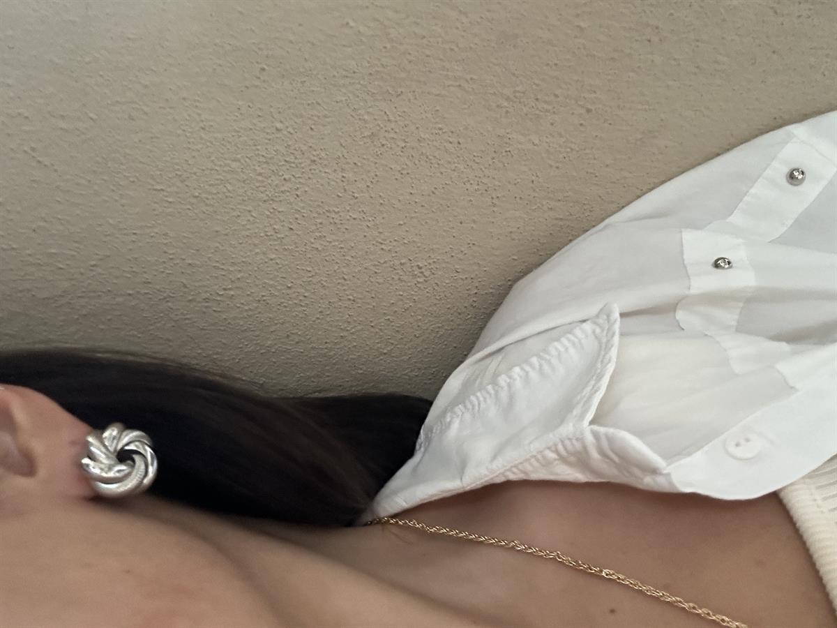 Burgu Model Silver Küpe
