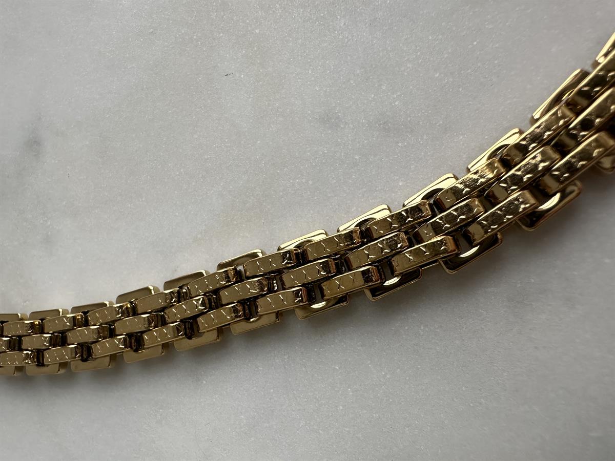 Çelik Marka Model Gold Geçmeli Kolye