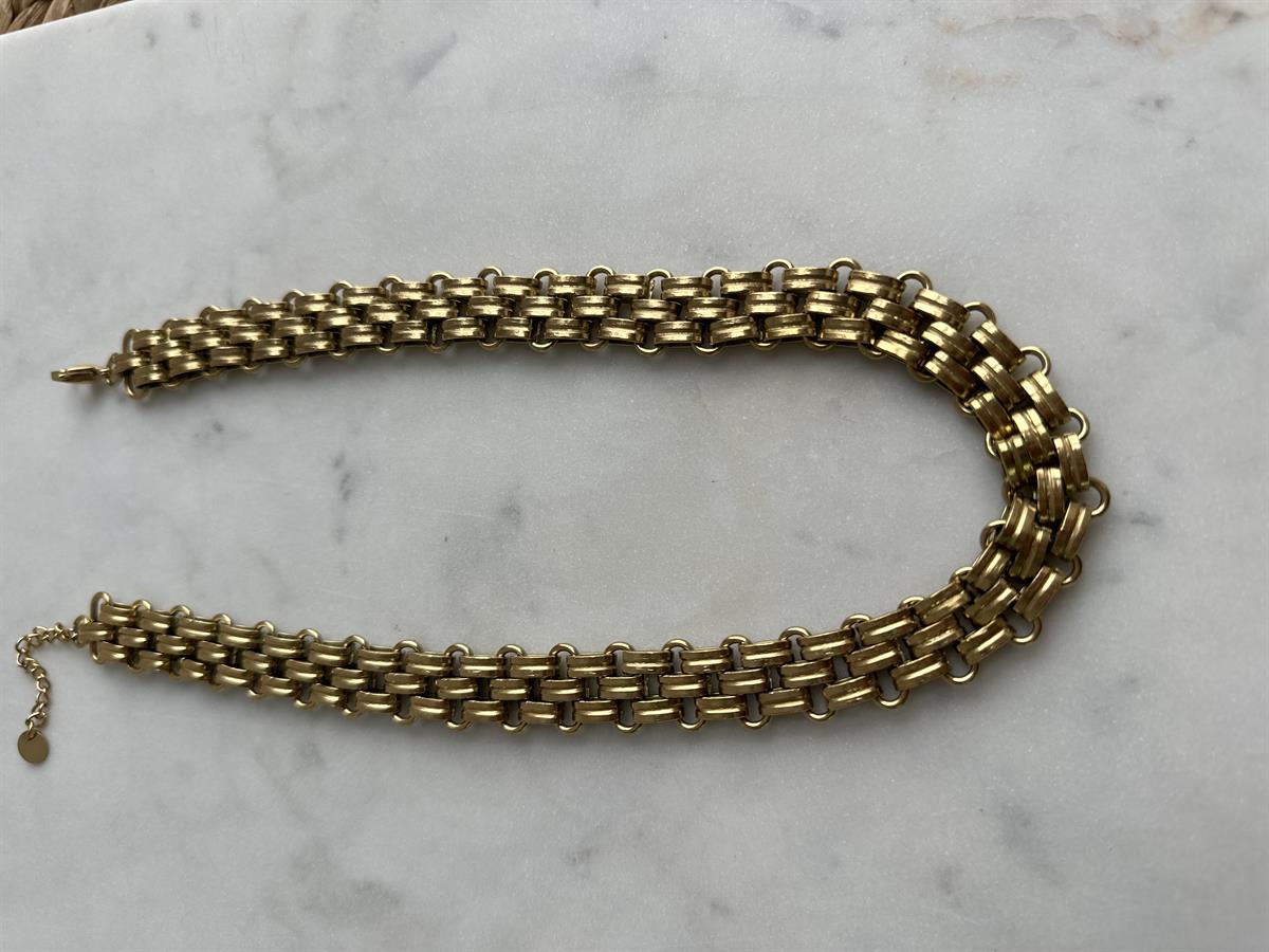 Çelik Marka Model Gold Kolye
