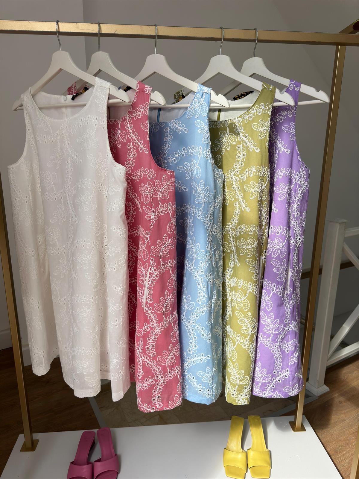 Cepli Fisto Elbise-Yeşil