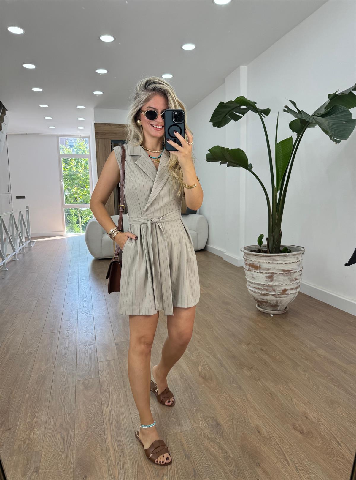 Çizgili Kuşaklı Tulum-Vizon