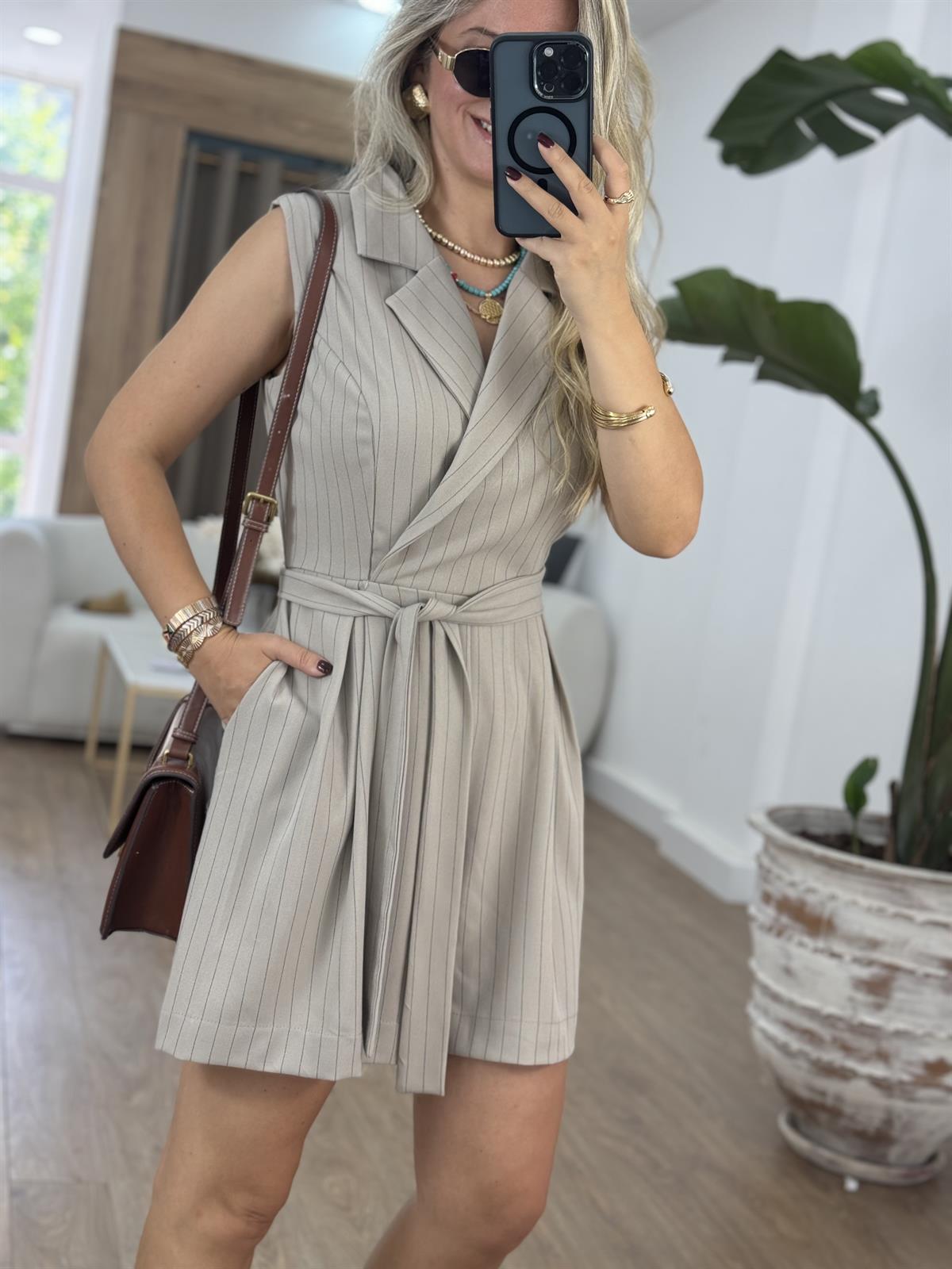 Çizgili Kuşaklı Tulum-Vizon