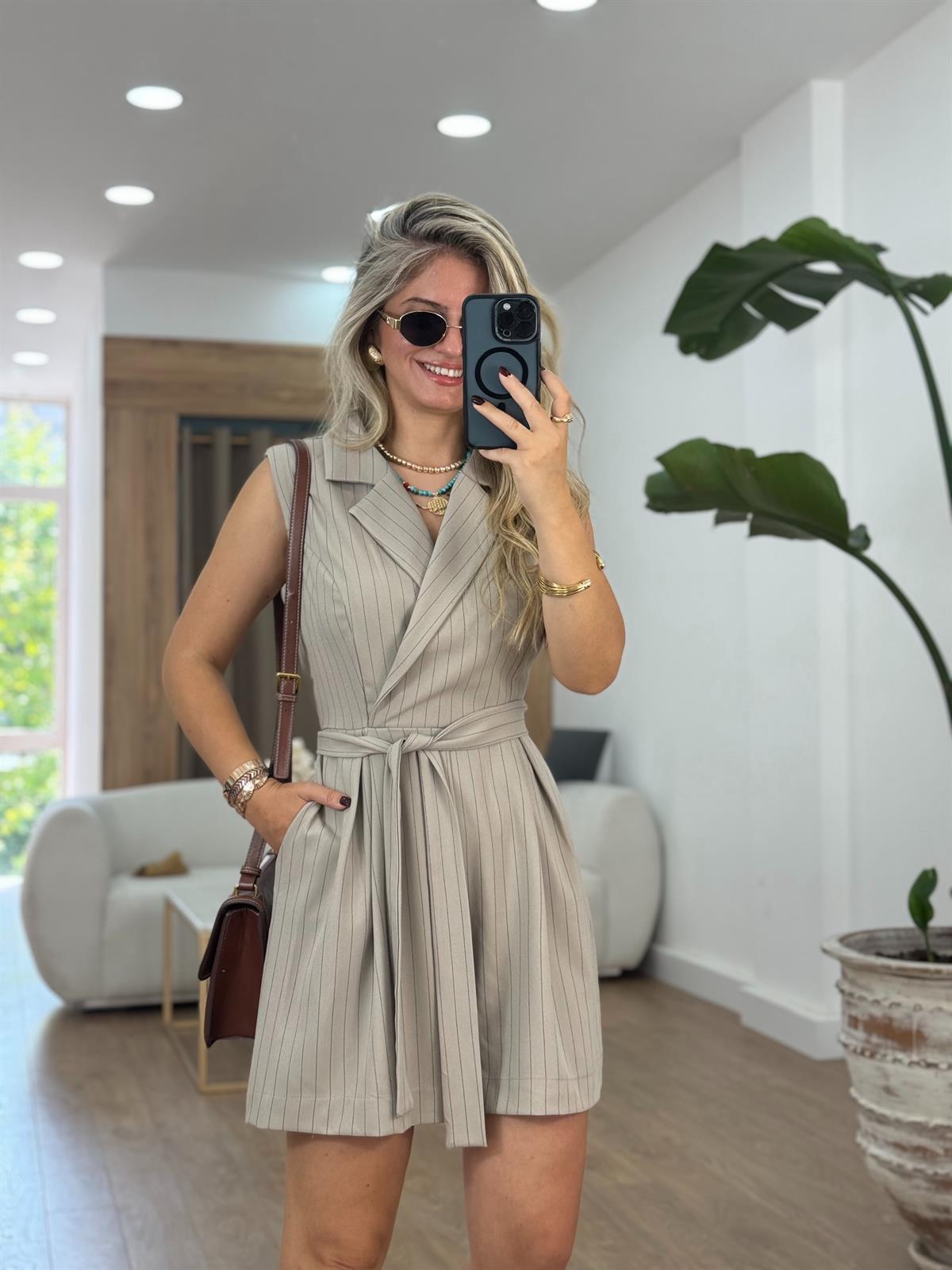 Çizgili Kuşaklı Tulum-Vizon