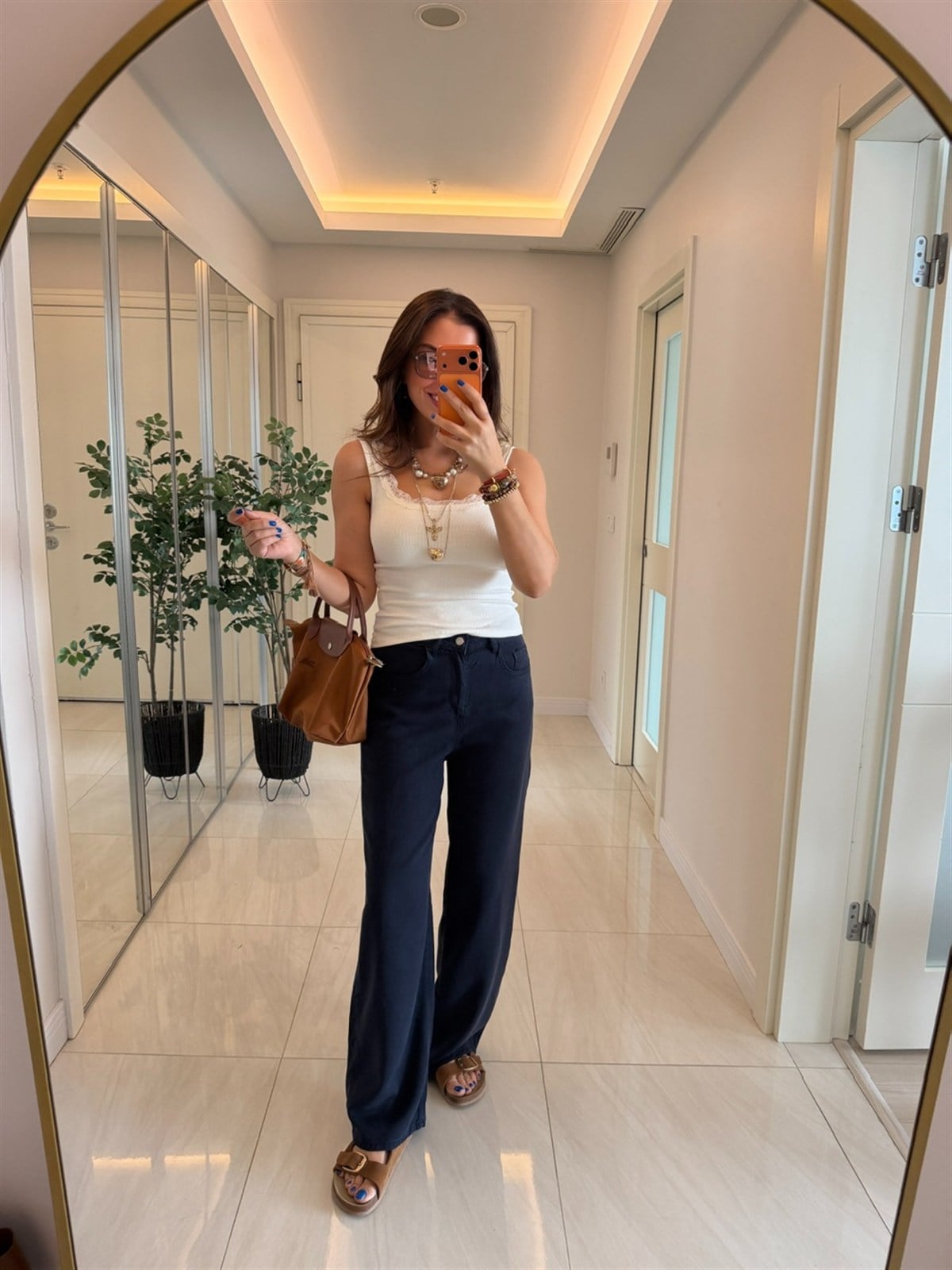 Premium Tensel Jean - Lacivert