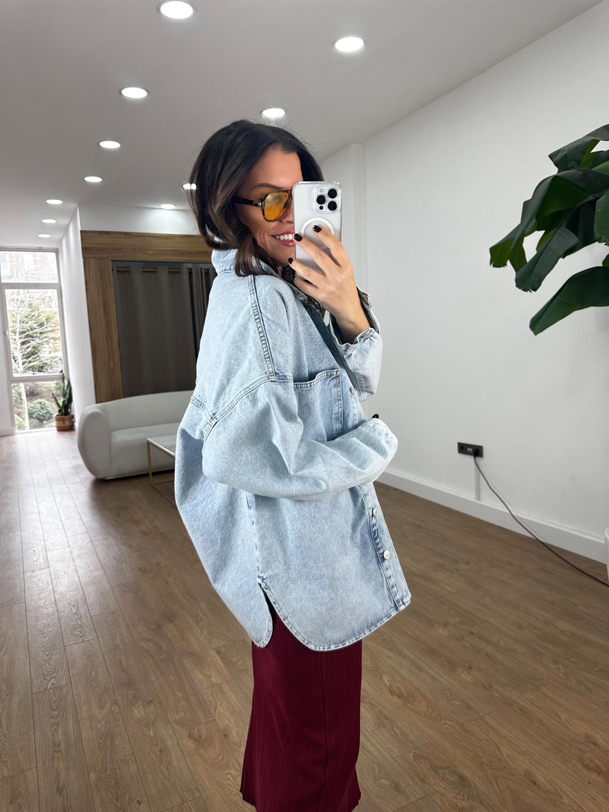 Dilvin Cepli Oversize Ceket 