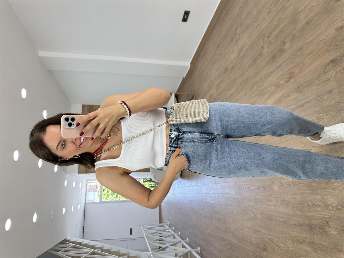 Dilvin Yüksek Bel Mom Jean