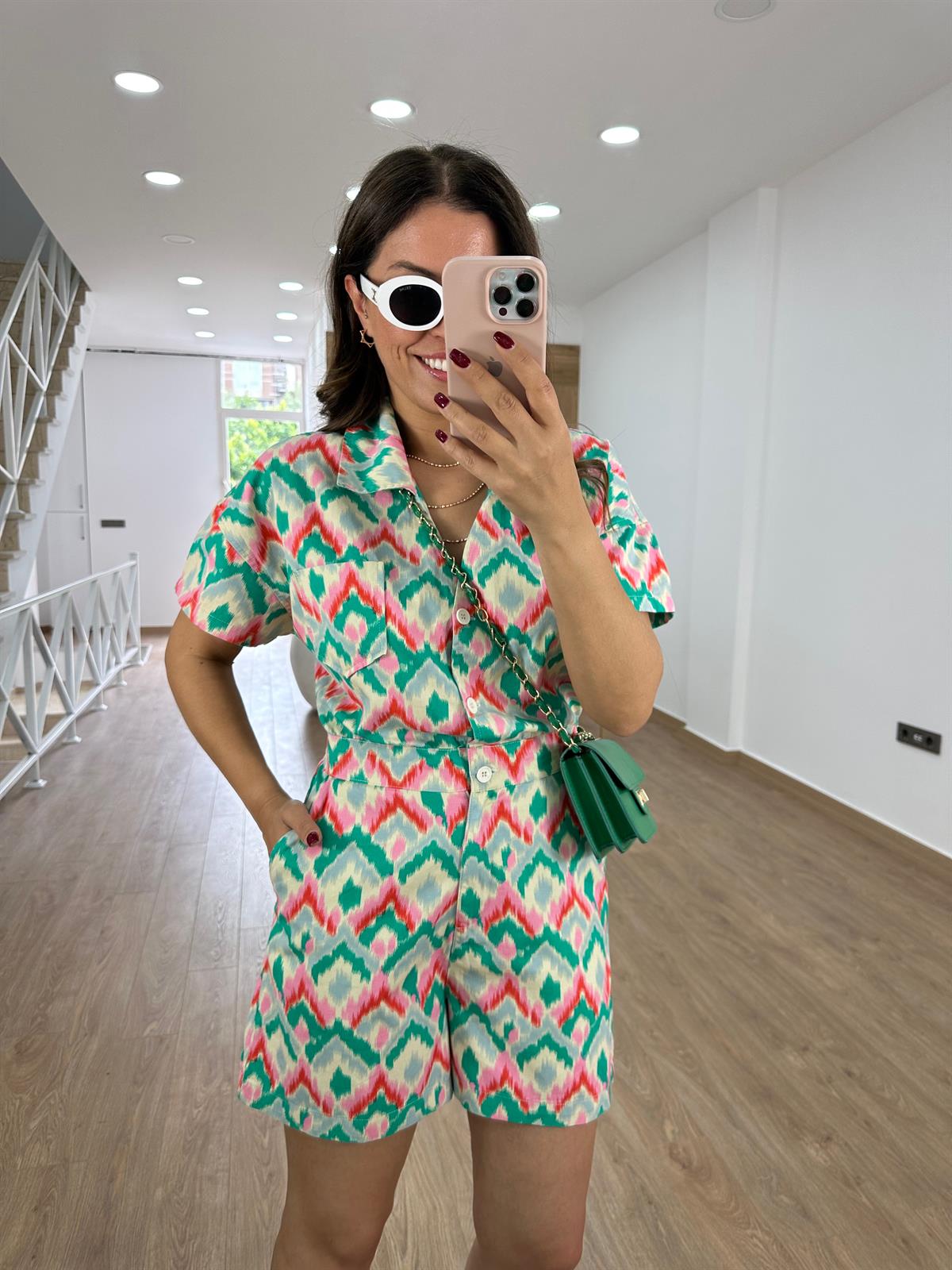 Gabardin Desenli Tulum