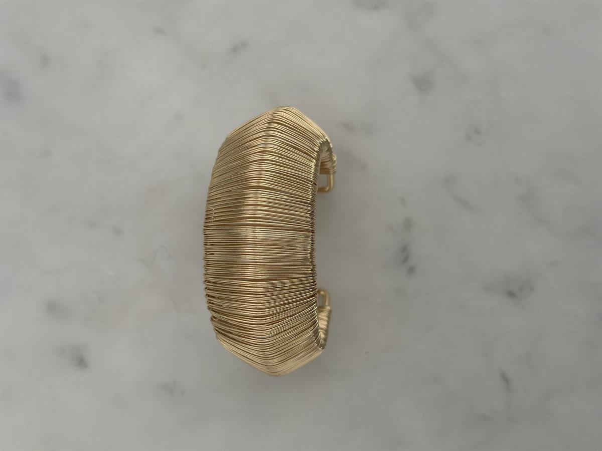Geniş Vip Seri Gold Tasarım Ayarlanabilir Kelepçe